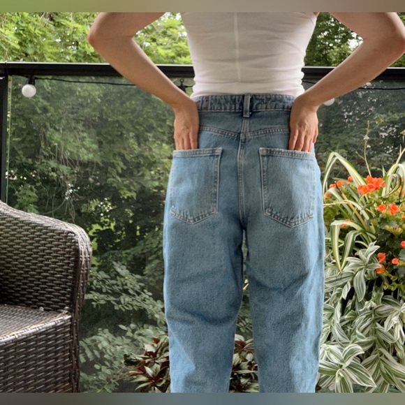 Blue Mom Jeans (Zara) - Picture 3 of 3